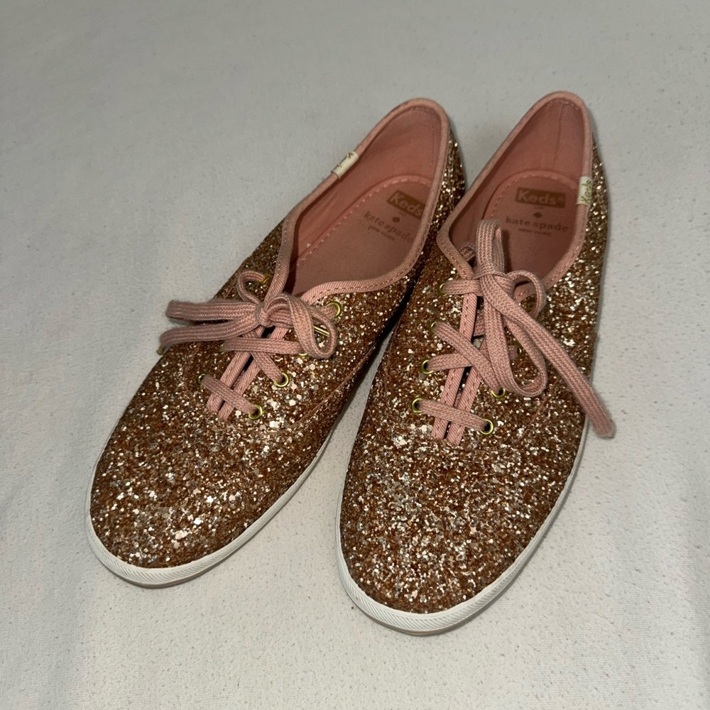 Kate Spade Rose Gold Keds